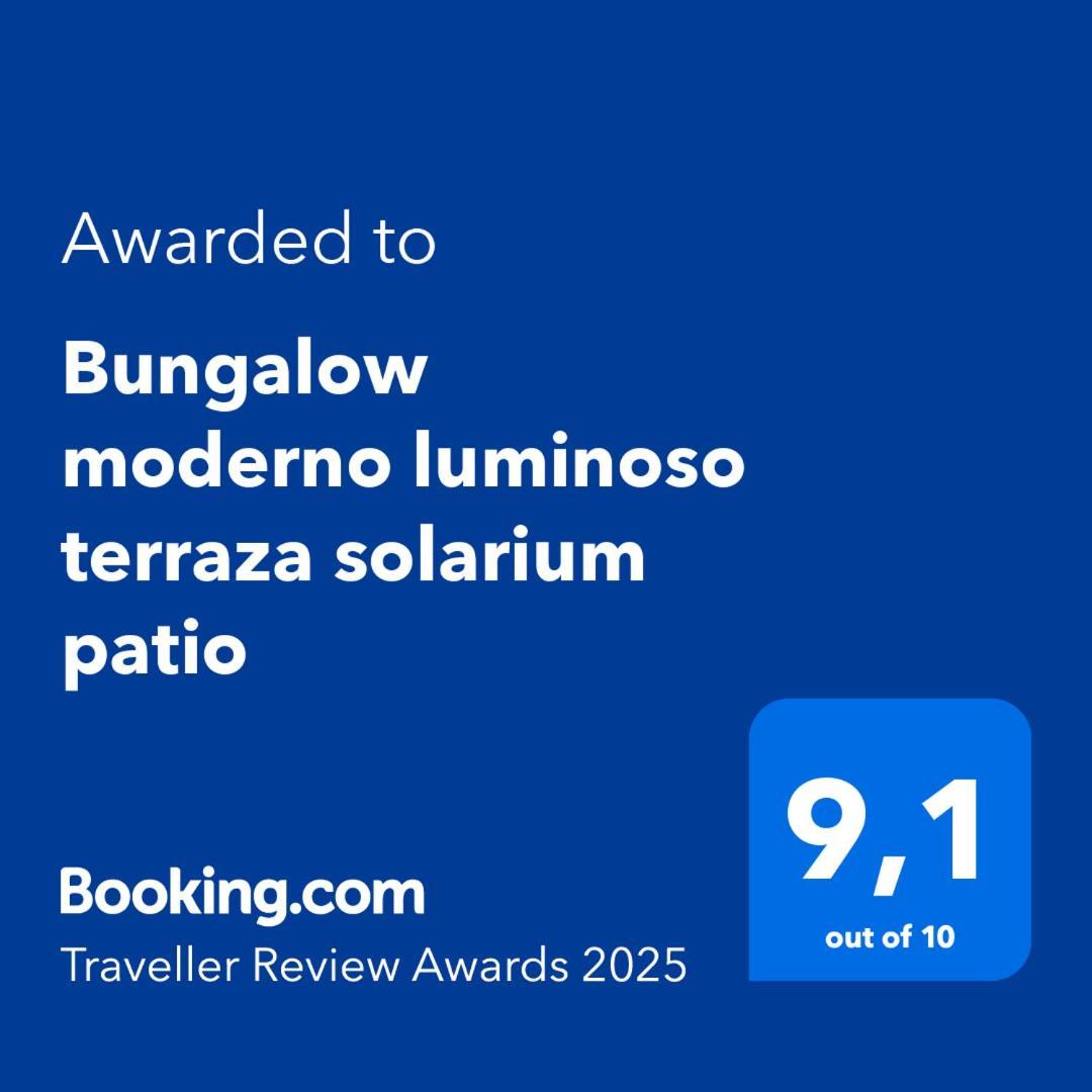 Bungalow Moderno Luminoso Terraza Solarium Patio Puerto Marino Bagian luar foto